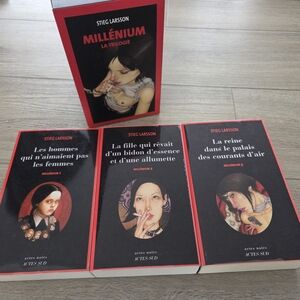 Millénium Trilogy Book Set by Stieg Larsson